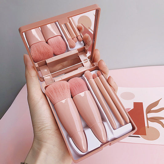5pcs Mini Travel Makeup Brushes Set